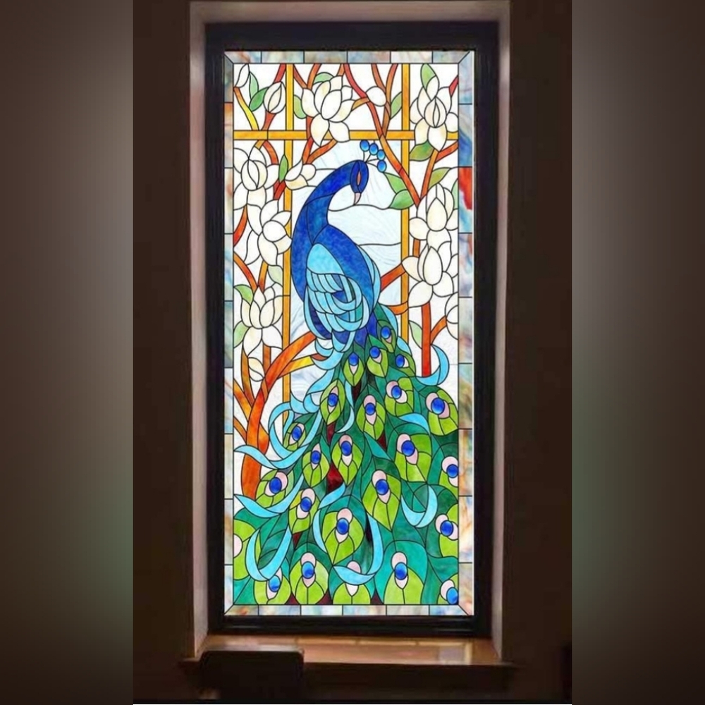 Peacock window covers